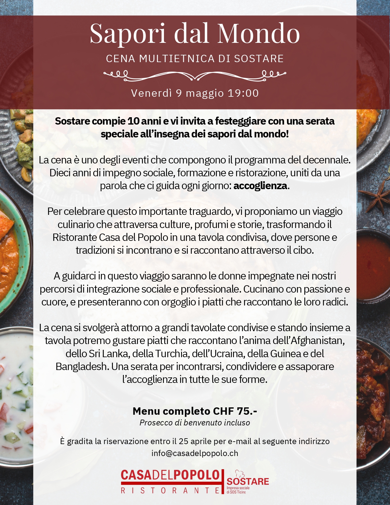 Sapori dal Mondo 2025