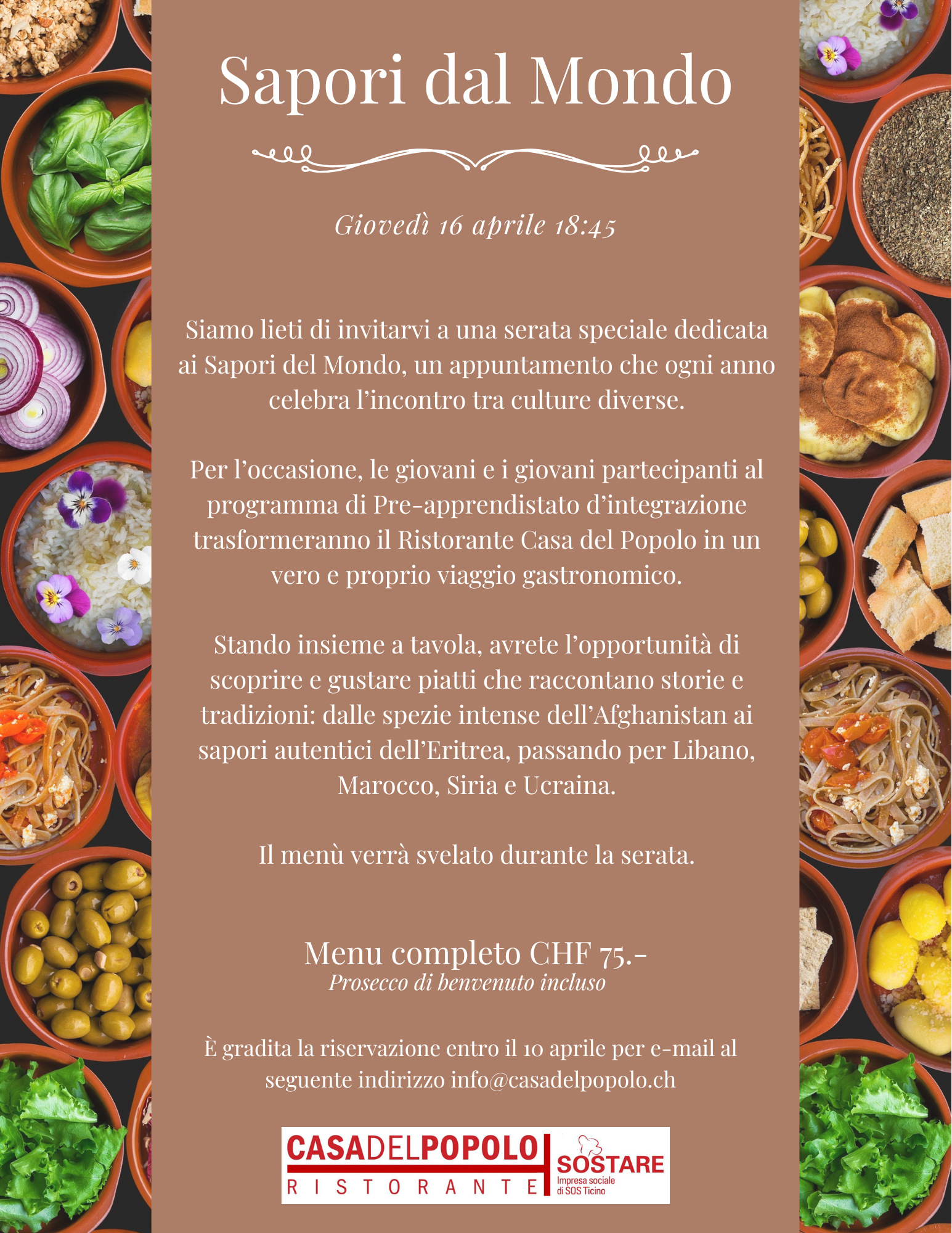 Sapori dal Mondo 2026